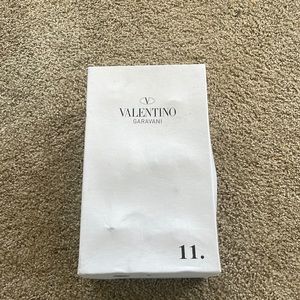 Valentino Garavani Uomo Calfskin Rockstud Untitled Sneakers